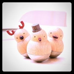 Creative design wooden handcraft tumbler